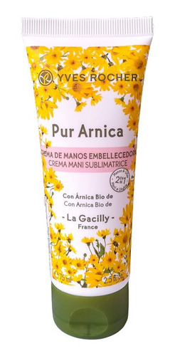 Crema Embellecedora Manos Y Uñas Yves Rocher Arnica Bio