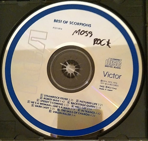 Cd Scorpions Best Of Eua (Usado)