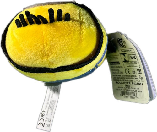 Mattel Peluches Roulette Plush Carl Minion Con Sonido 14cm