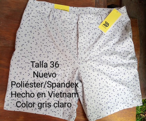 Bermuda Short Pantalón Corto Talla 36/34 Nueva.  