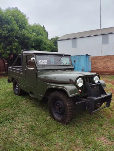 Jeep Ika 4x4 Todo Original - Motor Continental Hecho A Nuevo