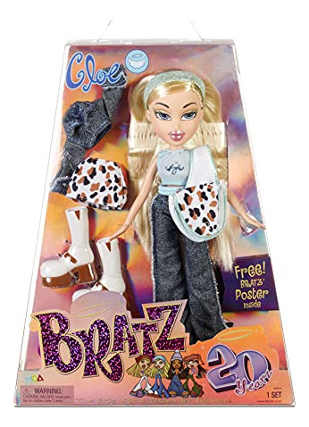 20 Aniversario De Fashion Doll Bratz. Cierre W/2 Outfits & A