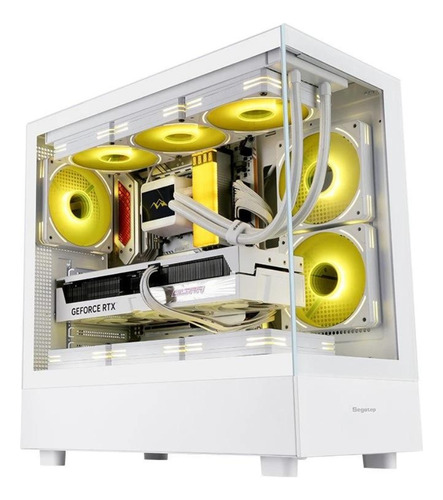 Gabinete Endura Pro White Segotep E-atx Color Blanco