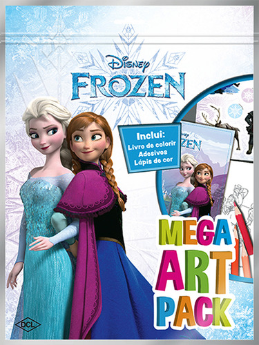 Disney - Mega art pack - Frozen, de Disney. Editorial Dcl em português, 2019