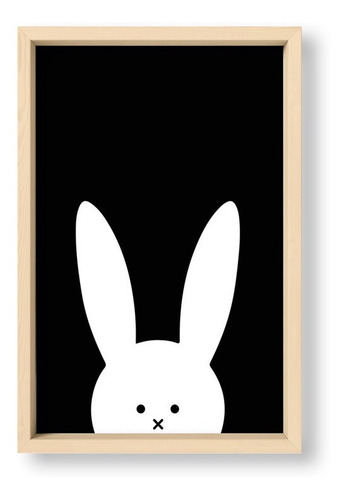 Cuadros Modernos 20x30 Box Natural White Rabbit