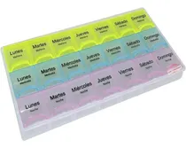 Comprar Pastillero Semanal Organizador Mañana Tarde Noche Df-955z