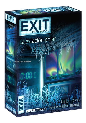 Exit La Estacion Polar Devir Español Juego Mesa Scarlet Kids