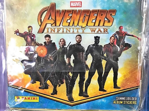 Caja 50 Sobres Avengers + Album Pasta Dura Rusia Mercado Libre