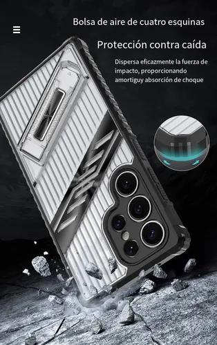Funda Para Samsung Galaxy A03 Core/a04/a04e Innovadora Funda Protectora De Airbag De Seguridad Con Soporte Invisible