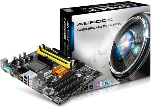 Placa Mãe Asrock N68c-gs4 Fx Am2 Am3 Am3+ Sj