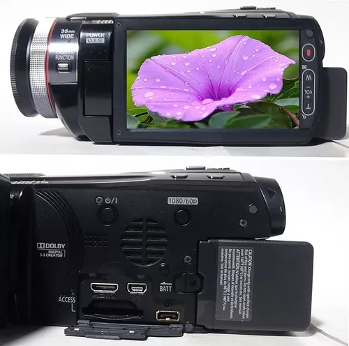 Imagem 3 de 5 de Filmadora Panasonic Hdc-tm900p Entrada Microfone Hdmi Limpa