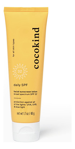 Cocokind Spf Diario, Protector Solar Facial, Protector Solar