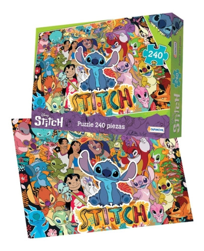 Puzzle Disney Stitch 240 Piezas Rompecabezas Original