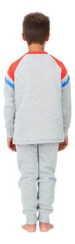 Pijama Algodón Spiderman Caffarena Talla 4 Color Gris 30889