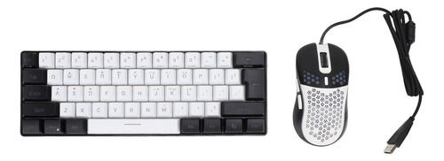 Teclado Y Ratón Led Multicolor Con Iluminación Rgb De 61 Tec