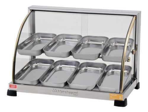 Estufa para salados Marchesoni Ouro Double Line con 8 bandejas, 220 V