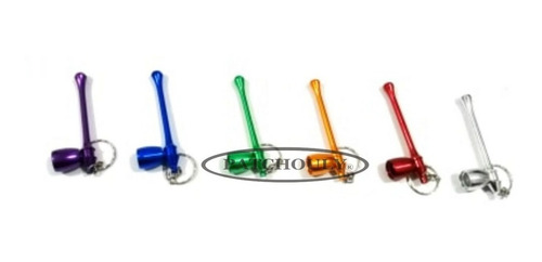 Imagen 4 de 10 de Pipa Metal Llavero Honguito Desarmable Practica 10 Cm.