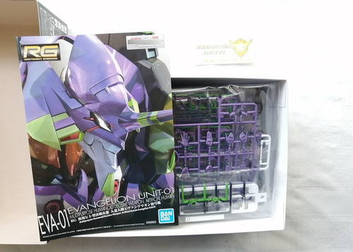 Sin Abrir Rg Humanoid Evangelion Unit 01 Eva 01 Armable (Usado)