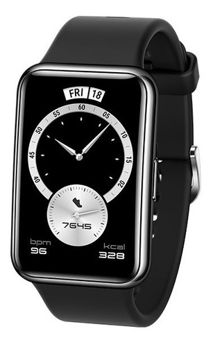Imagen 1 de 10 de Smartwatch Huawei Watch Fit Edición Elegant, Amoled, Negro