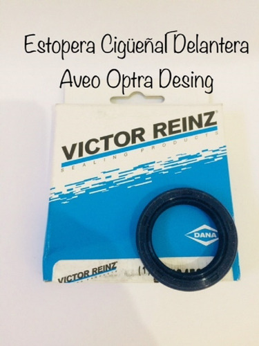 Estopera Cigueñal Delantera Aveo Optra Desing Victor Reinz  