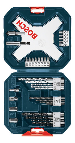 Set De Brocas Y Puntas Bosch X-line 34 Piezas