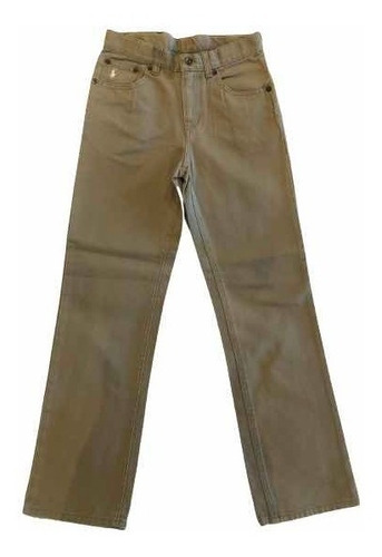 Pantalón Polo Ralph Lauren Talle 7 Beige Niños