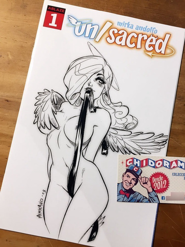Comic - Un/sacred #1 Mirka Andolfo Sexy Sketch