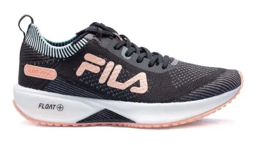 Tênis Fila Float Prime Feminino- Preto-azul Claro