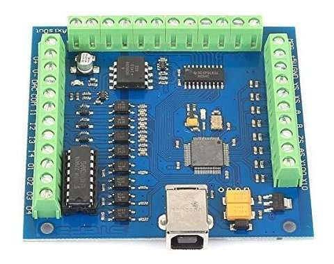 Sainsmart 4 Axis Mach3 Usb Cnc Controlador Movimiento Board