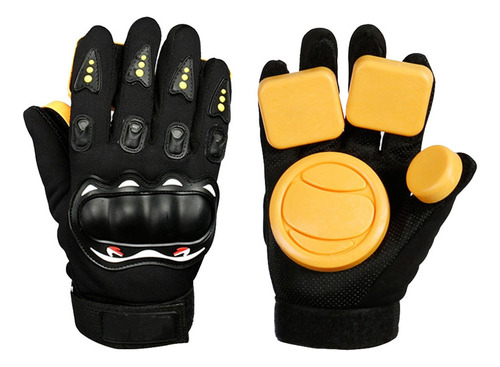 Guantes De Skate De Downhill Roller Long Board Slider Skateb