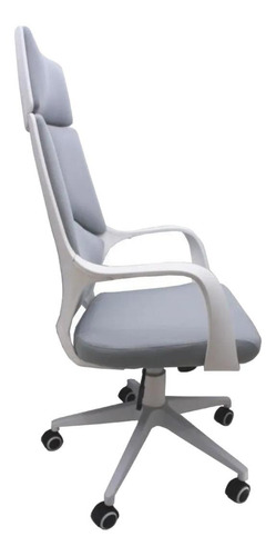 Imagen 2 de 3 de Silla de escritorio ADS Brig ergonómica gris