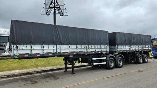 Bitrem Graneleiro Noma Ano 16 7.10 X 1.80comp Naval E Pneus