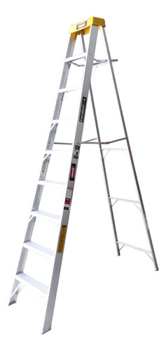 Escalera Tijera De Aluminio Escalumex 8 Peldaños