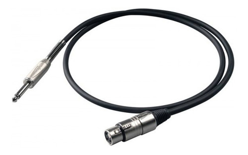 Imagen 2 de 2 de Cable Proel Bulk200lu6, 6m Plug Mono A Xlr Hembra Mismo Dia
