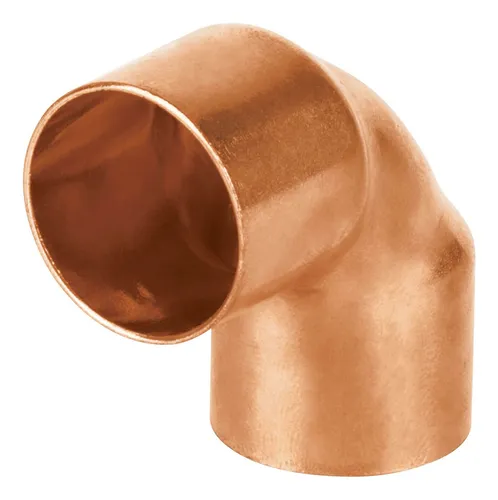 Codo 90° De Cobre 1/2 X 5 Unds Gas Certificado Astm B88