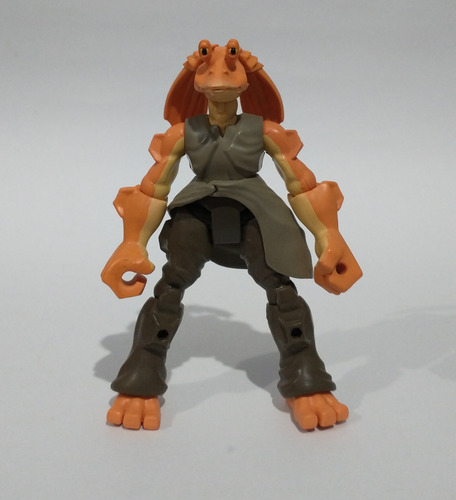 Action Figure: Jar Jar Binks - Star Wars Hero Mashers - Hasb (Usado)
