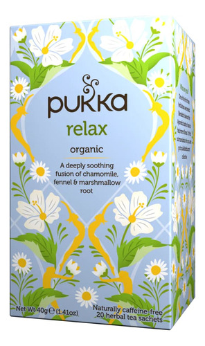 Pukka Infusion Relax 20 Bolsitas Andina Grains