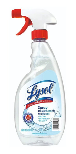 Lysol Desinfectante Multiusos Original 650 Ml Spray