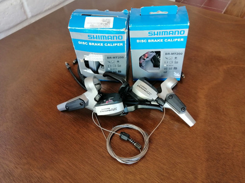 Frenos Hidráulicos Con Mandos Deore Lx - Shimano - Completos