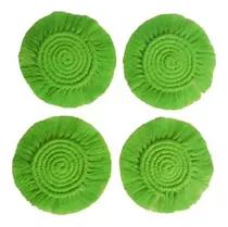 Comprar Posavasos Artesanales Bohemios De Macrame (circulares)