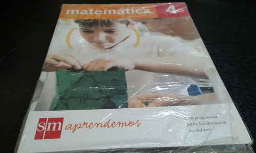 Matemática 4 Sm Aprendemos 9789875732322 