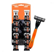 Comprar Afeitadora Groomen Desechables Carbón Activo X 12 Unidades