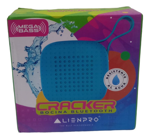 Bocina Portátil Alienpro Cracker Ipx4 Tws Aux