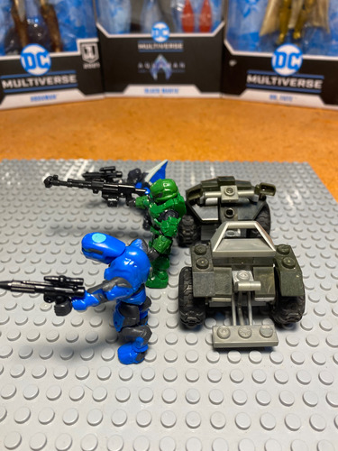 Megabloks Mega Construx Halo Covenant Vs Spartans (18) 1 Halo (Usado)