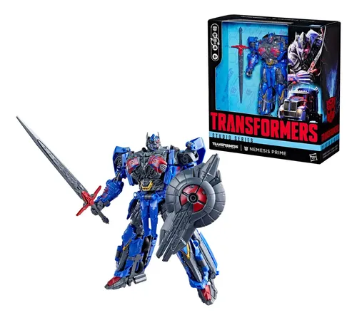 Figura de Acción Transformers Nemesis Prime Studio Series de