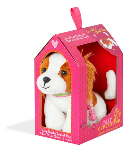 Toy Dog Our Generation King Charles Para Muñecas De 18 Pulga