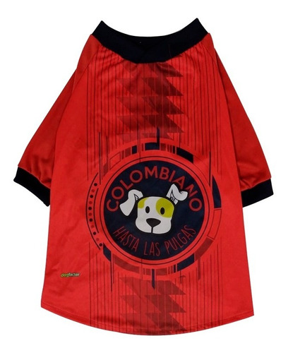 Camiseta Colombiano Hasta Las Pulgas Perro Mascota Xxxl