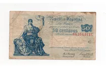 Comprar Billete 50 Centavos Moneda Nacional Progreso Bottero 1801