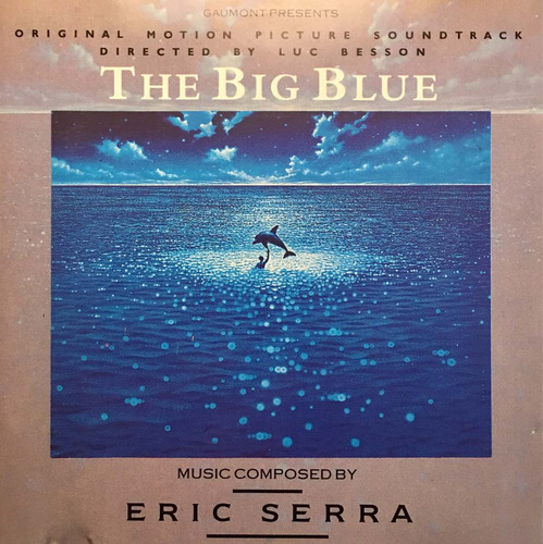 Cd The Big Blue Eric Serra Soundtrack