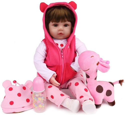 Imagen 6 de 10 de Bebe Reborn Muñeca Realista Accesorios Certificado Original